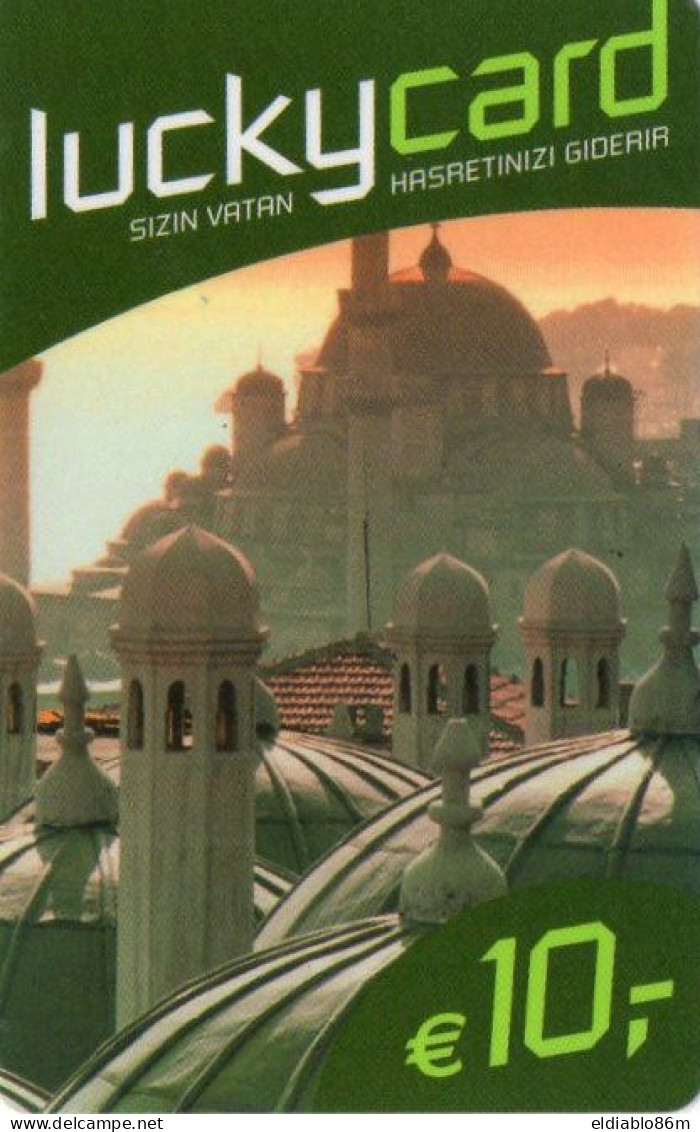 AUSTRIA - PREPAID - PROCARD - LUCKY CARD - MOSQUE - TURKEY RELATED - Austria