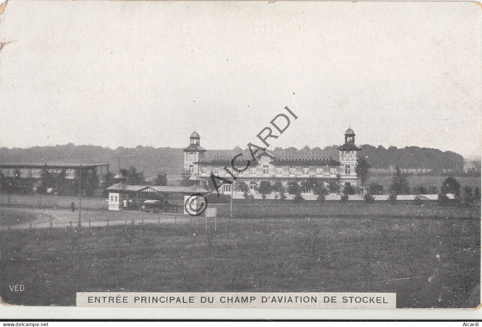 ENTREE PRINCIPALE DU CHAMP D'AVIATION DE STOCKEL (A935) - Brussel Nationale Luchthaven