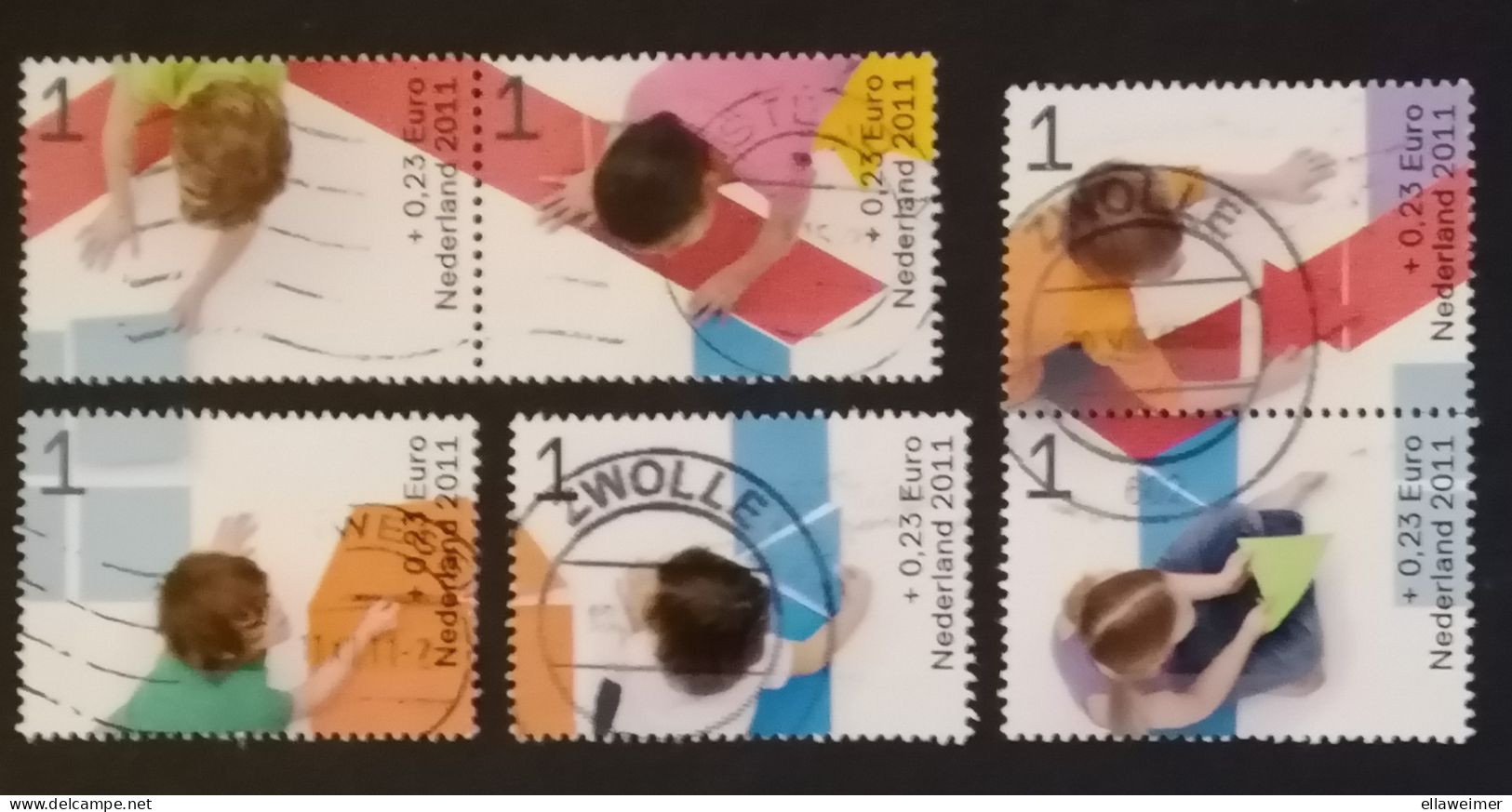 Nederland/Netherlands - Nrs. 2886a T/m F Kinderzegels 2011 (gestempeld/used) - Used Stamps