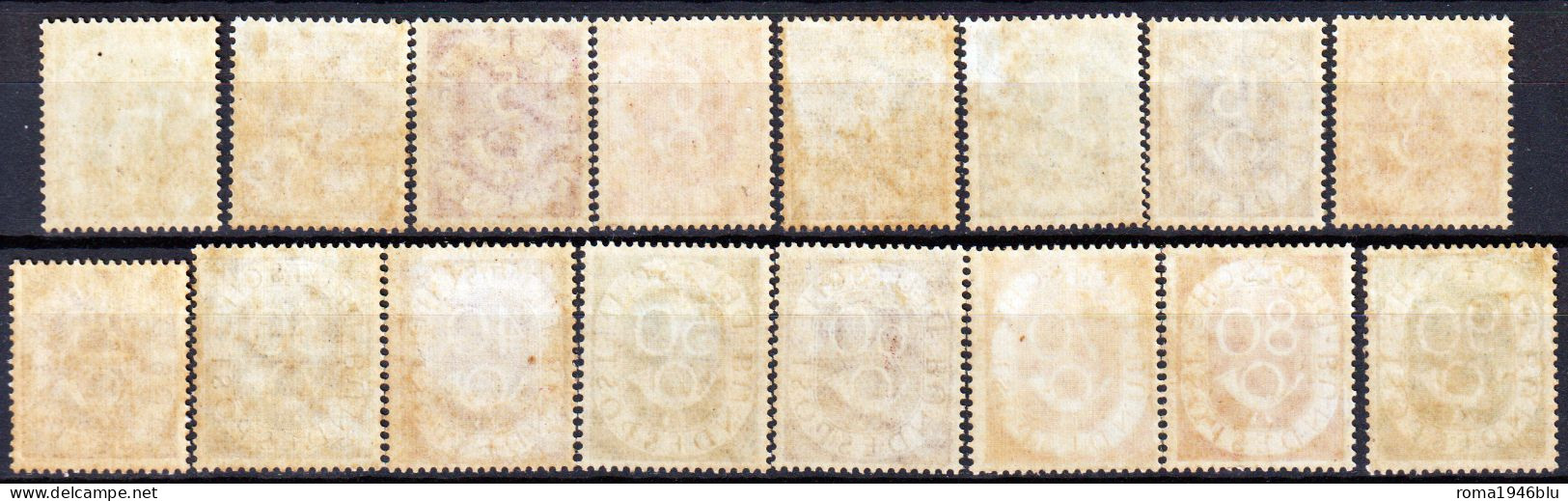 Germania 1951 Unif. 9/24 (**)/MNH F - Unused Stamps
