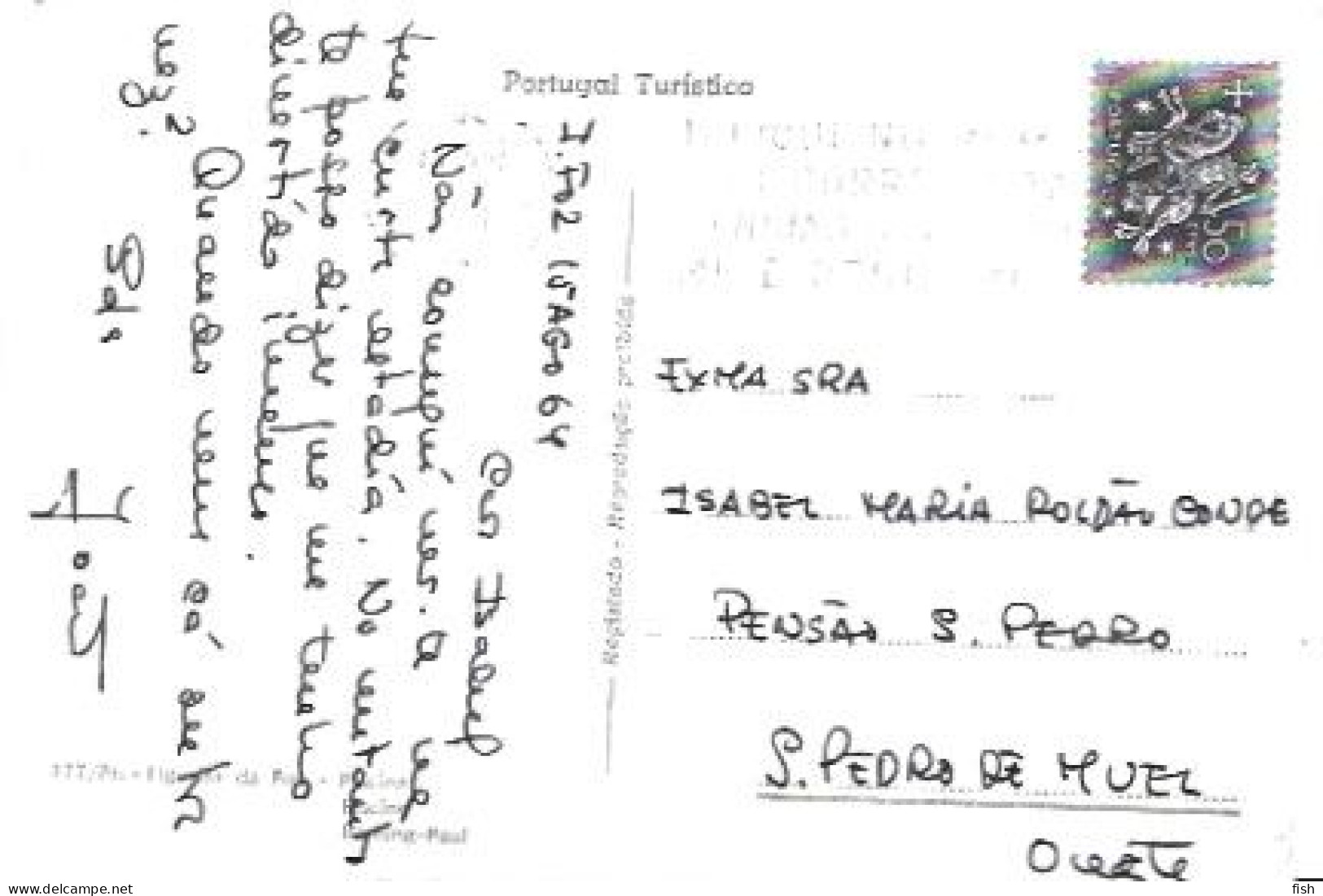 Portugal & Marcofilia, Figueira Da Foz, Swimming Pool, São Pedro De Moel 1964 (177) - Covers & Documents