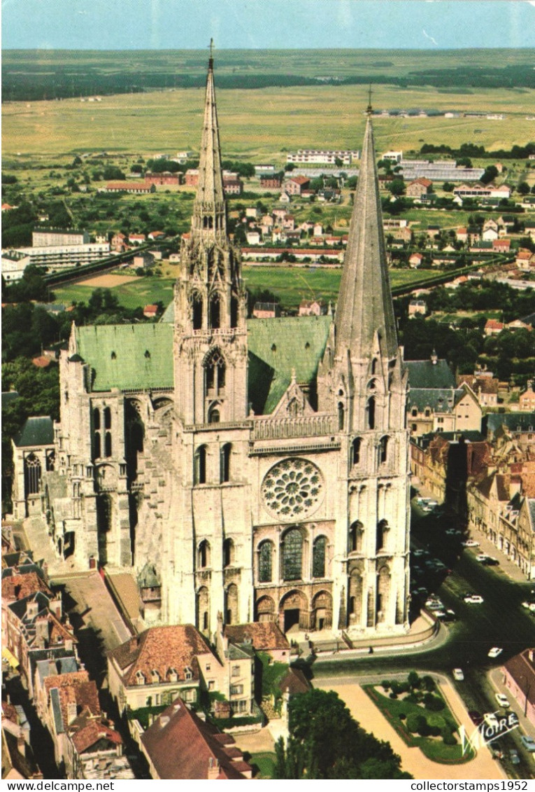 CHARTRES, CATHEDRAL, ARCHITECTURE, PARK, VALOIRE, FRANCE - Kirchen U. Kathedralen