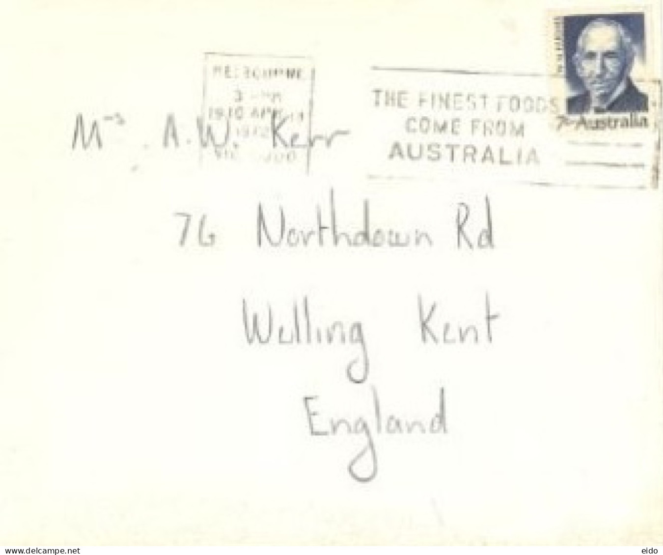 AUSTRALIA - 1972, STAMP COVER  TO ENGLAND. - Lettres & Documents