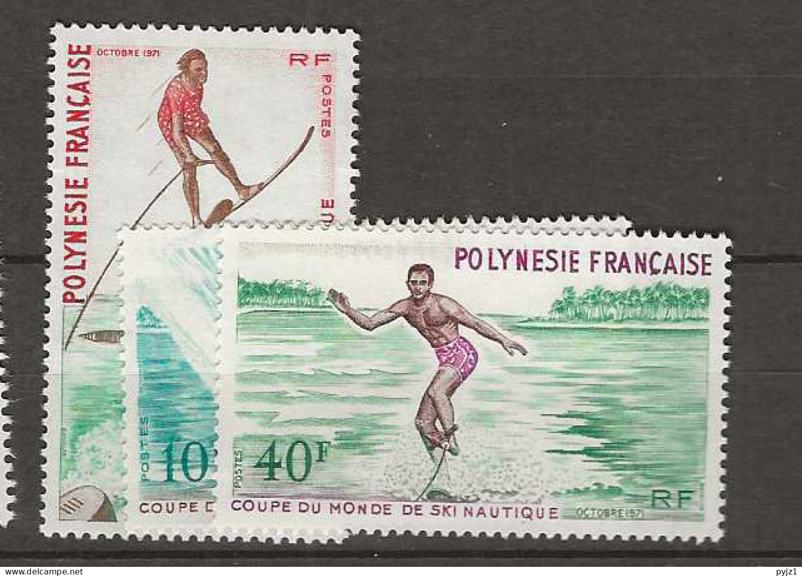 1971 MNH Polenesie Française Mi 140-42 Postfris** - Neufs