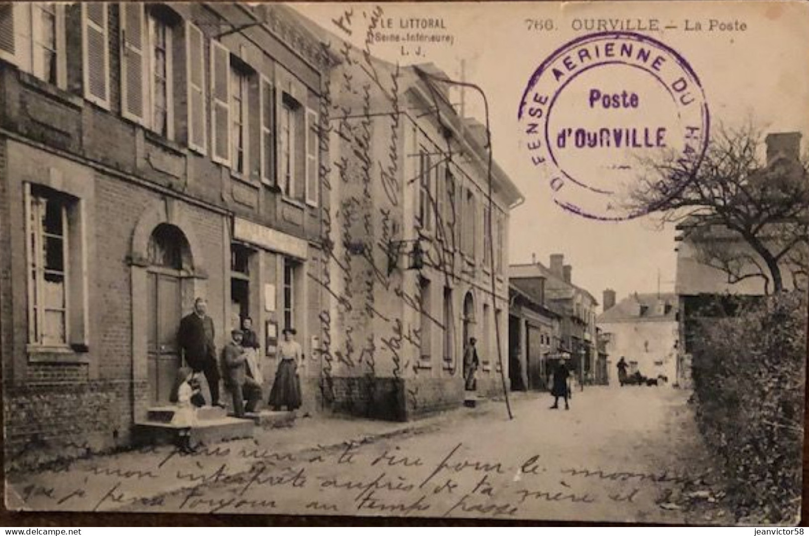 766 Ourville La Poste - Ourville En Caux