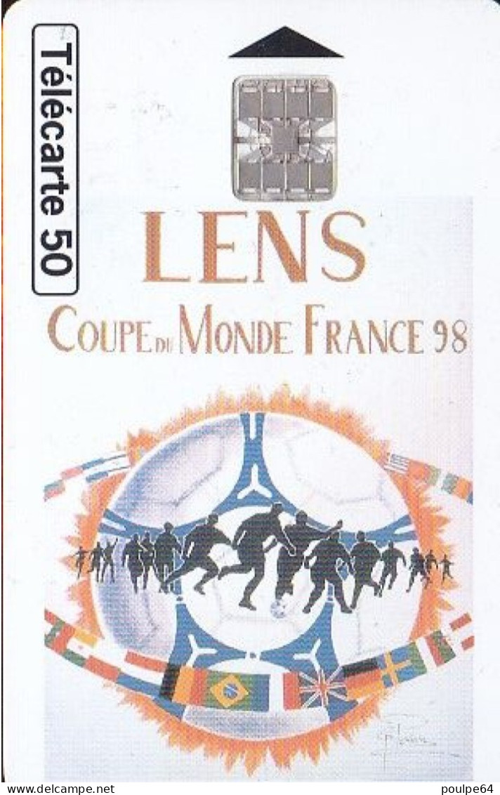 F849  04/1998 - LENS " Affiche Coupe Du Monde "  - 50 SC7 - 1998