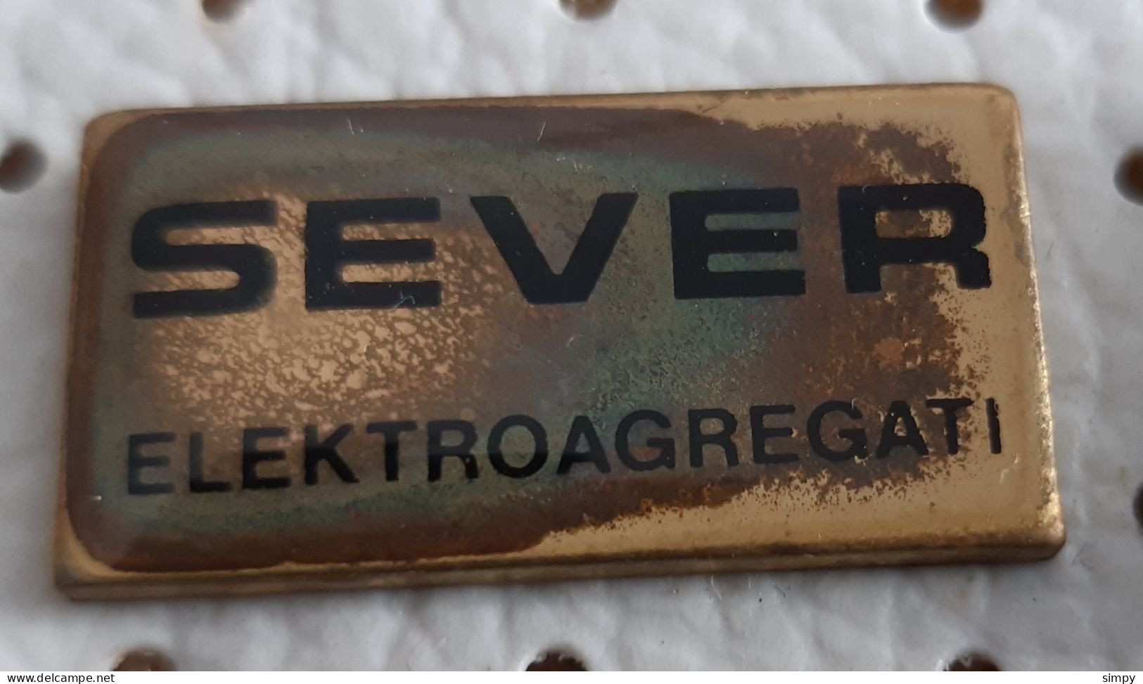 SEVER Elektro Agregati Electric Motor Moteur électrique, Elektromotor Serbia Ex Yugoslavia Pin - EDF GDF