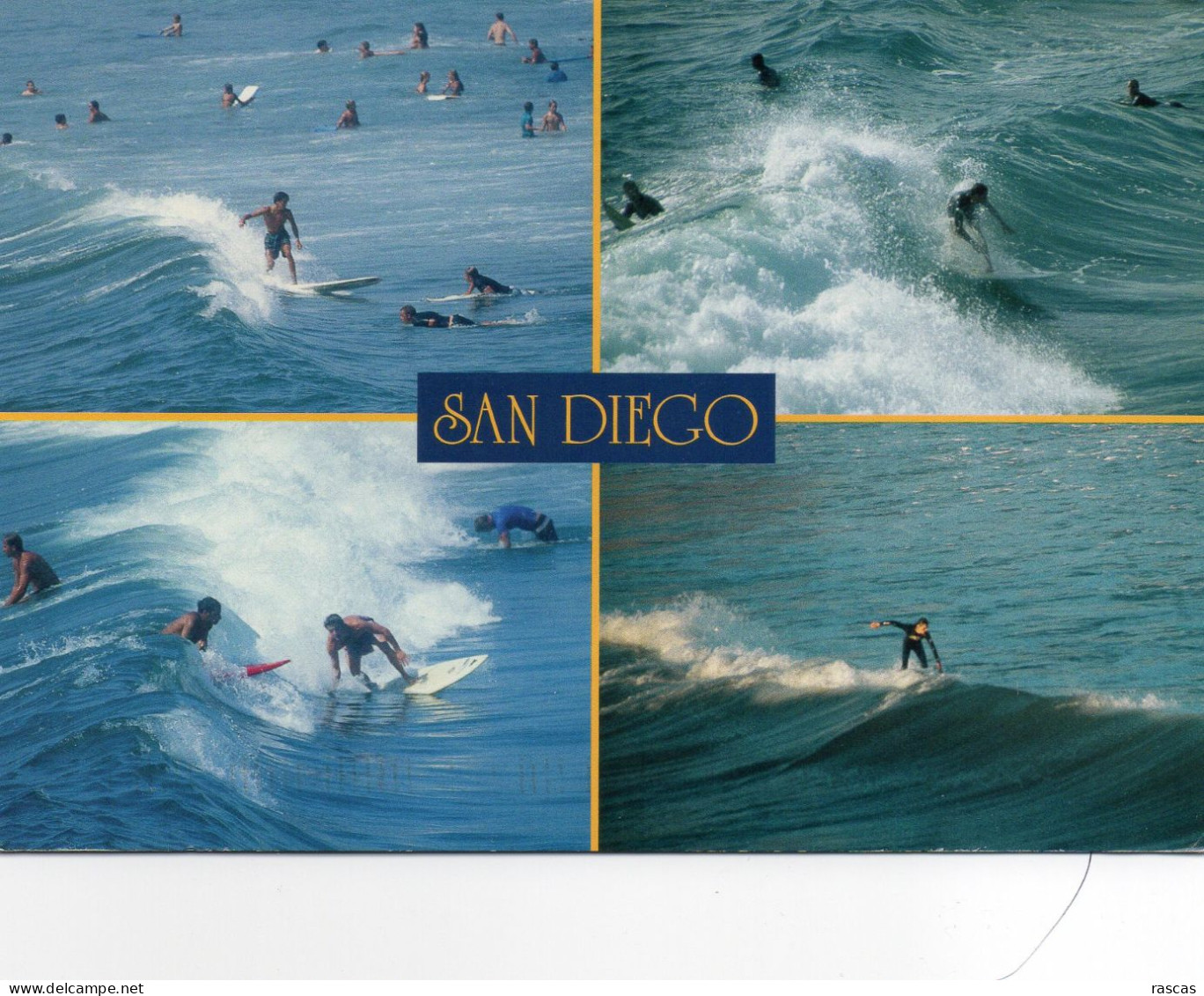 CPM - J - ETATS UNIS - USA - CALIFORNIE - SAN DIEGO - SURFING - SURF - SAN DIEGO STYLE - San Diego