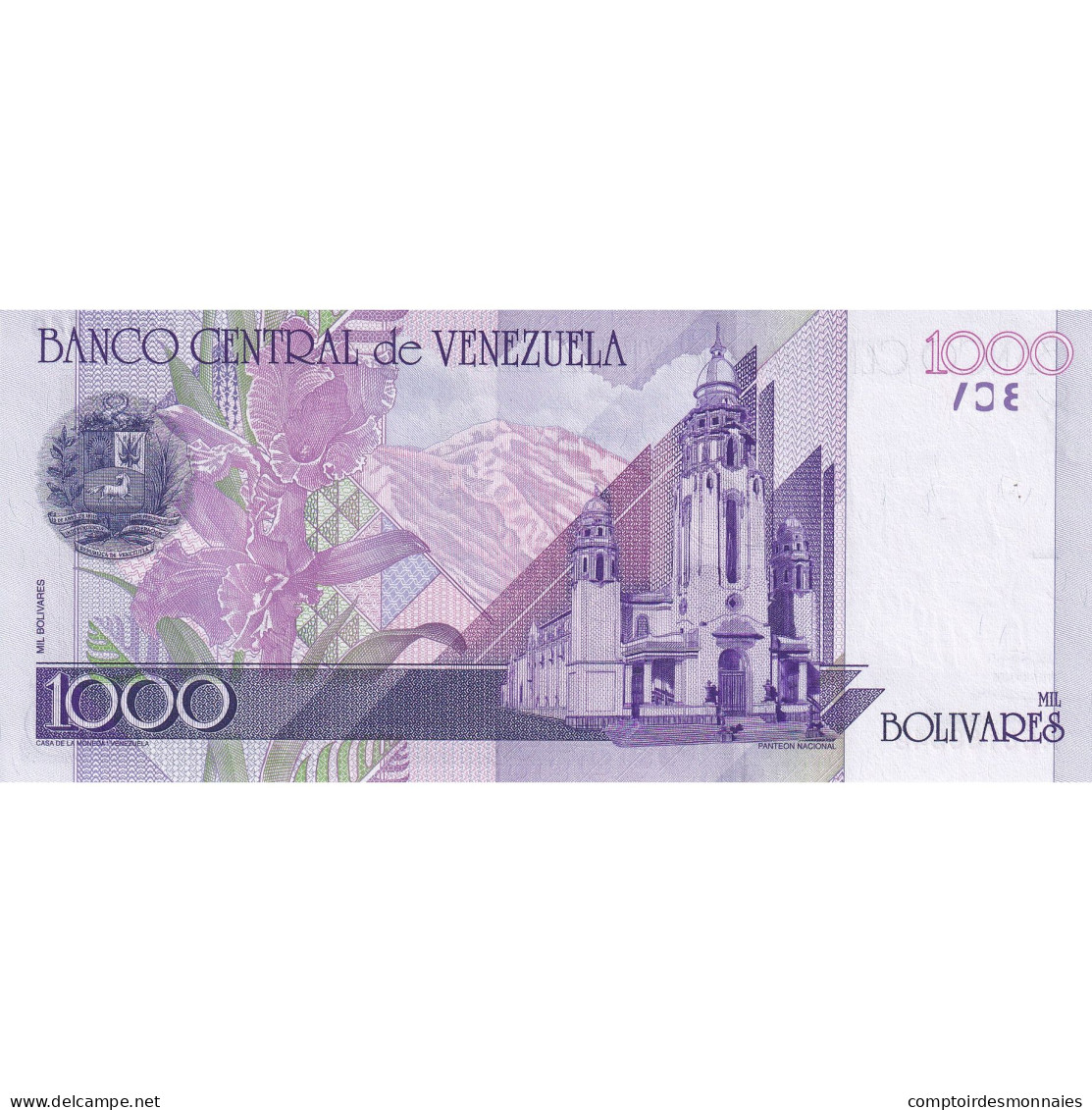 Venezuela, 1000 Bolivares, 1998, 1998-09-10, KM:79, SUP - Venezuela