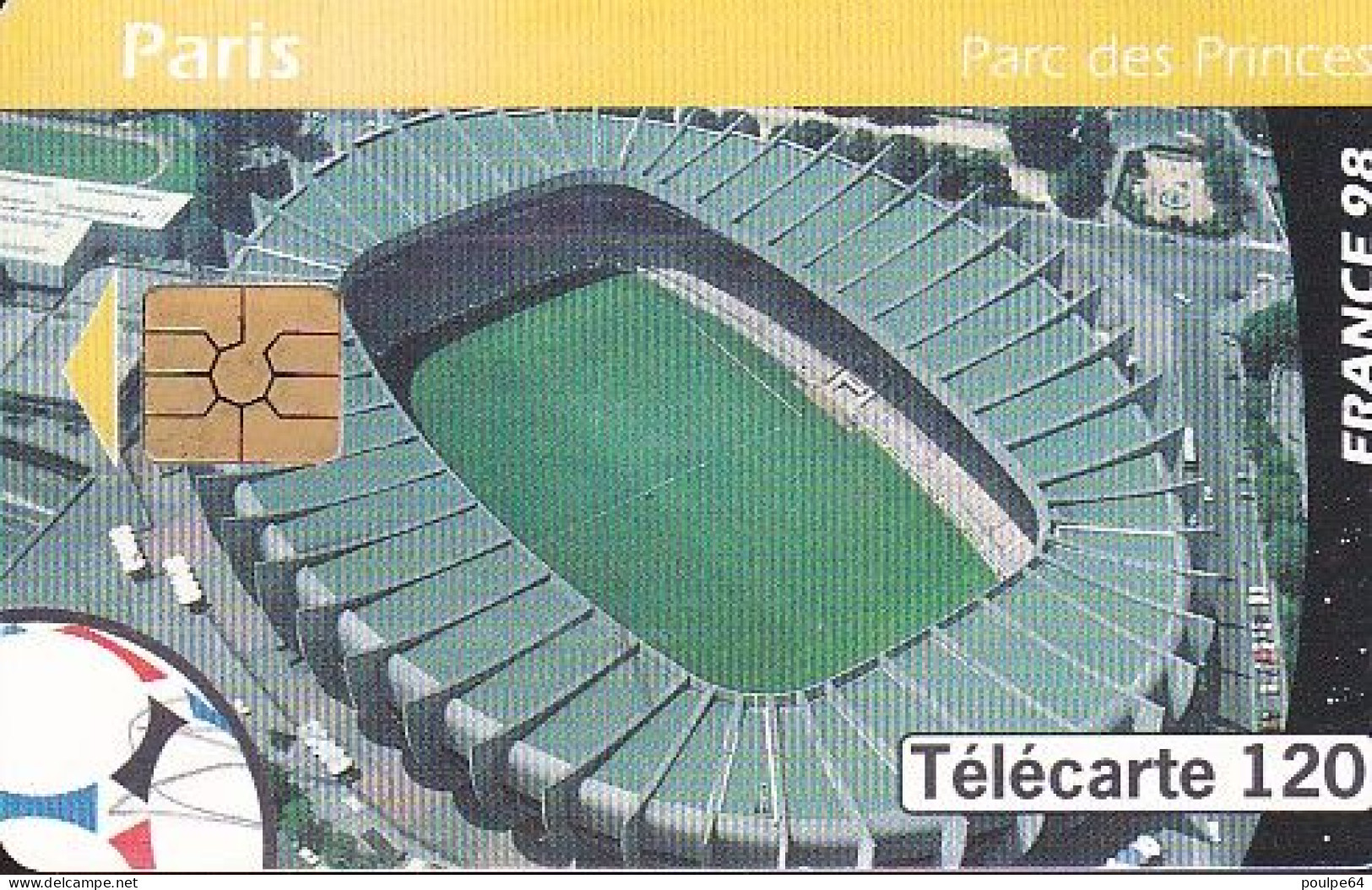 F879  06/1998 - PARIS " Parc Des Princes " - 120 GEM2 - 1998