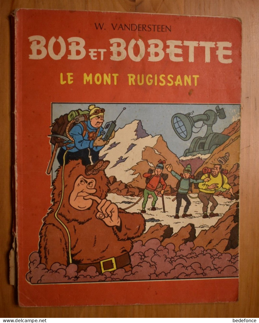 Bob Et Bobette - 19 - Le Mont Rugissant - Willy Vandersteen - Réédition - Suske En Wiske