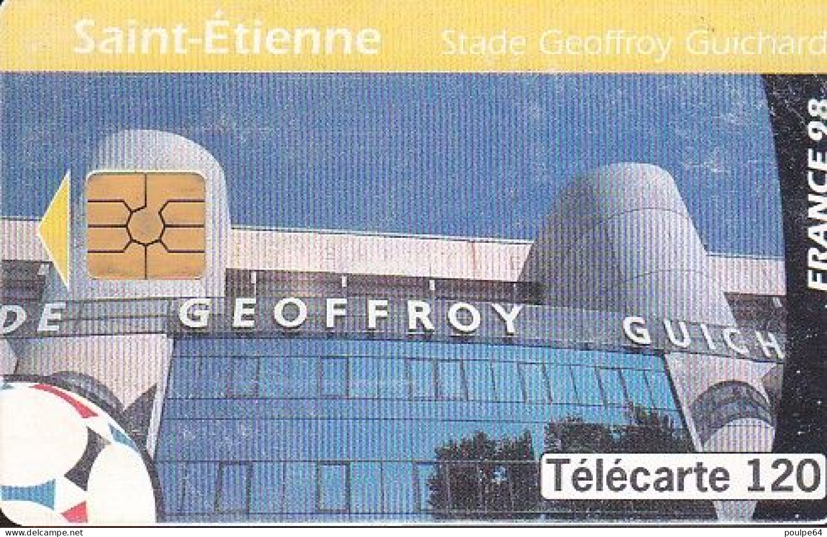 F880  06/1998 - SAINT-ÉTIENNE " Stade Geoffroy Guichard " - 120 GEM2 - 1998