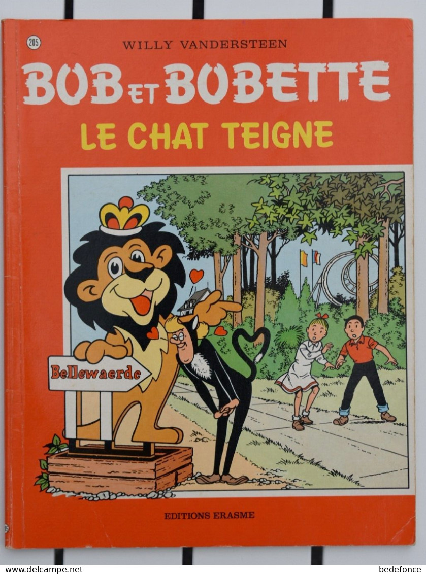 Bob Et Bobette - 205 - Le Chat Teigne - Willy Vandersteen - EO - Bob Et Bobette