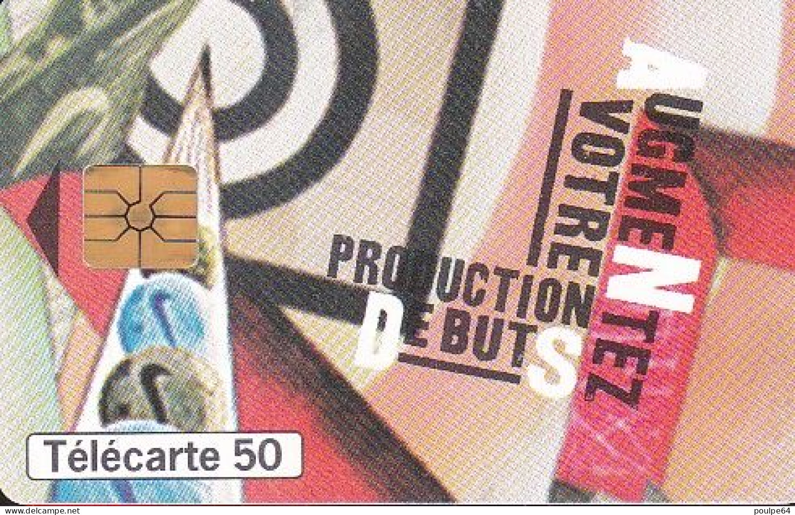 F883  06/1998 - NIKE " Productions De Buts " - 50 GEM1A - 1998