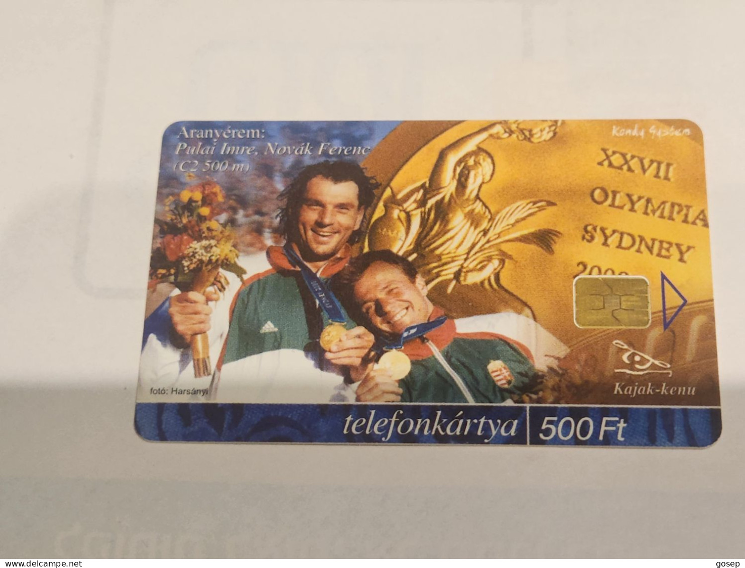 HUNGARY-(HU-P-2000-56)-Pulai-Novák-(112)(500Ft)(2031B26CC)(tirage-30.000)-used,card+1card Prepiad Free - Ungarn