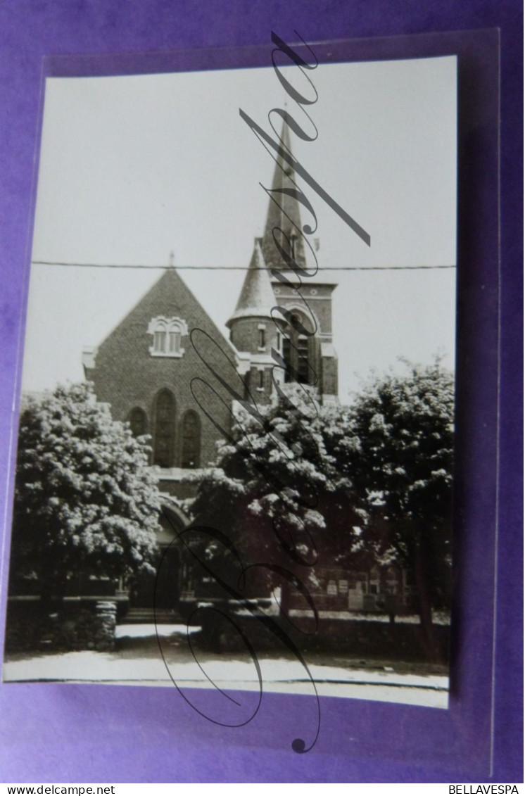 Liezele Kerk O.L.Vrouw Hemelvaart  Privaat Foto Opname 1978 - Puurs