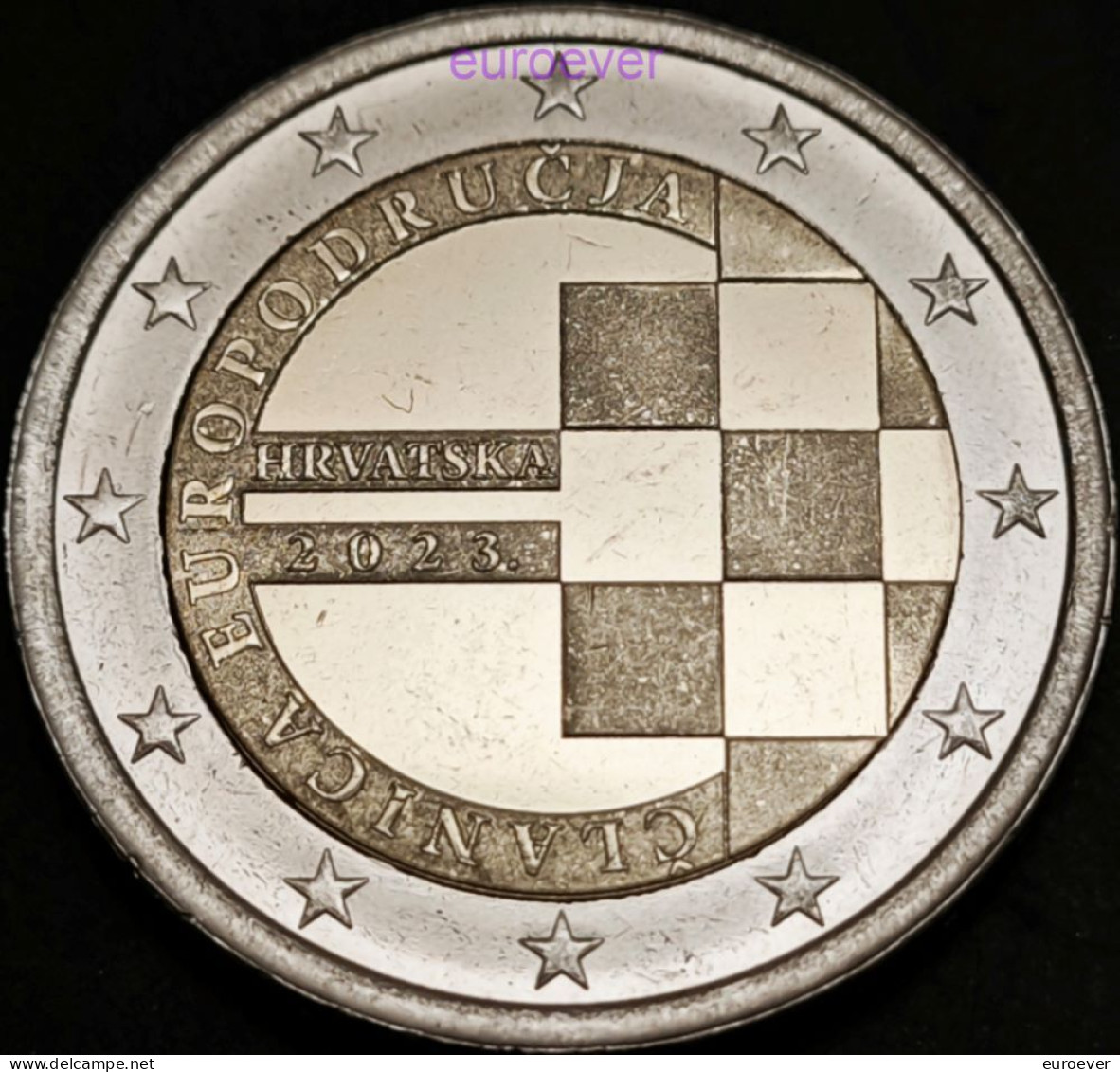 2 Euro Gedenkmünze 2023 Nr. 28 - Kroatien / Croatia - Einführung Euro BU Aus Coincard - Croatia