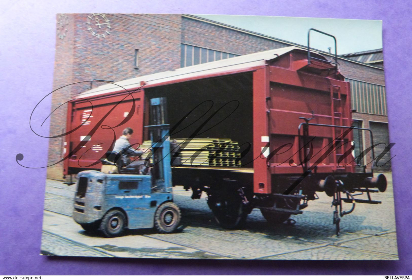 Chemin De Fer Spoorweg Railroad Lot X 10 Postcard Cpa Goederen  Deutsche Bundesbahn Werbeamt Transport - Materiaal