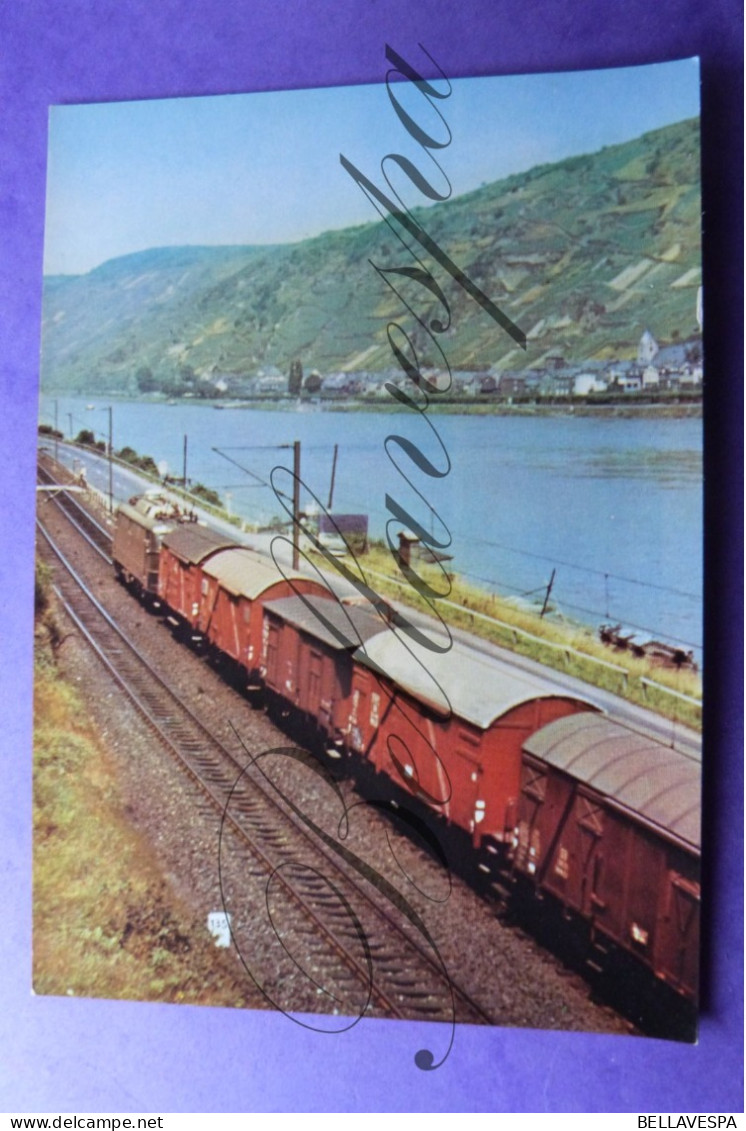 Chemin De Fer Spoorweg Railroad Lot X 10 Postcard Cpa Goederen  Deutsche Bundesbahn Werbeamt Transport - Materiaal