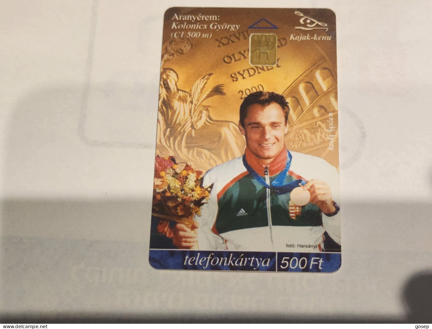 HUNGARY-(HU-P-2000-57)-Kolonics György-(115)(500Ft)(2031B2E03)(tirage-30.000)-used,card+1card Prepiad Free - Ungarn