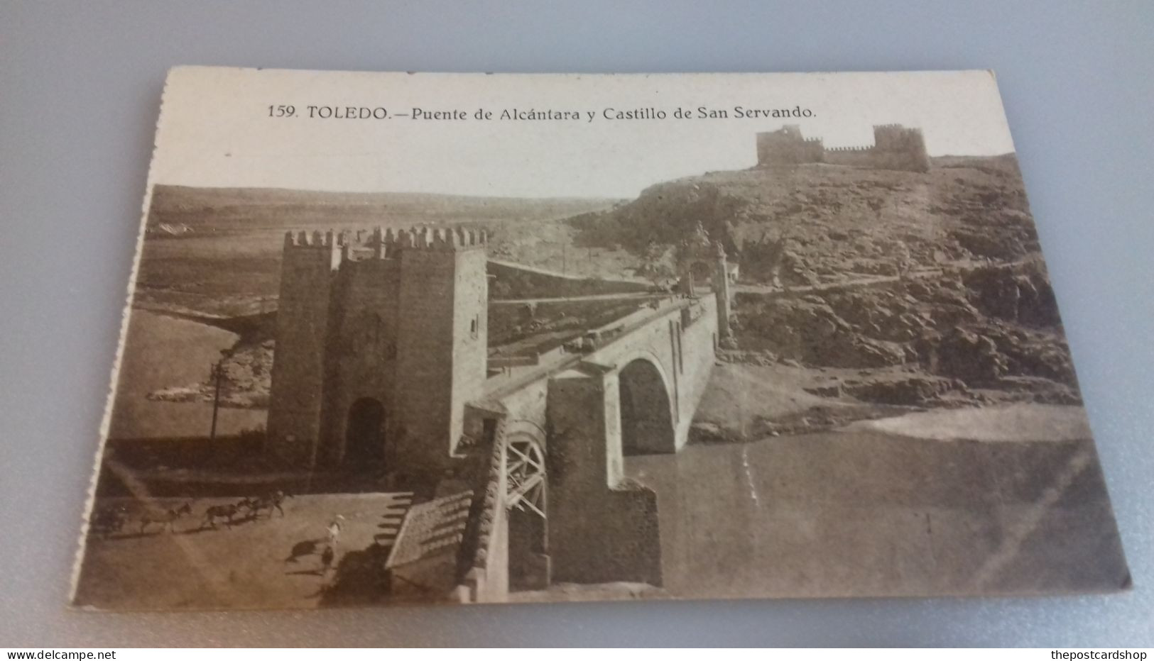 Toledo Puente De Alcántara Y Castillo De San Servando Castilla La Mancha España UNUSED - Toledo