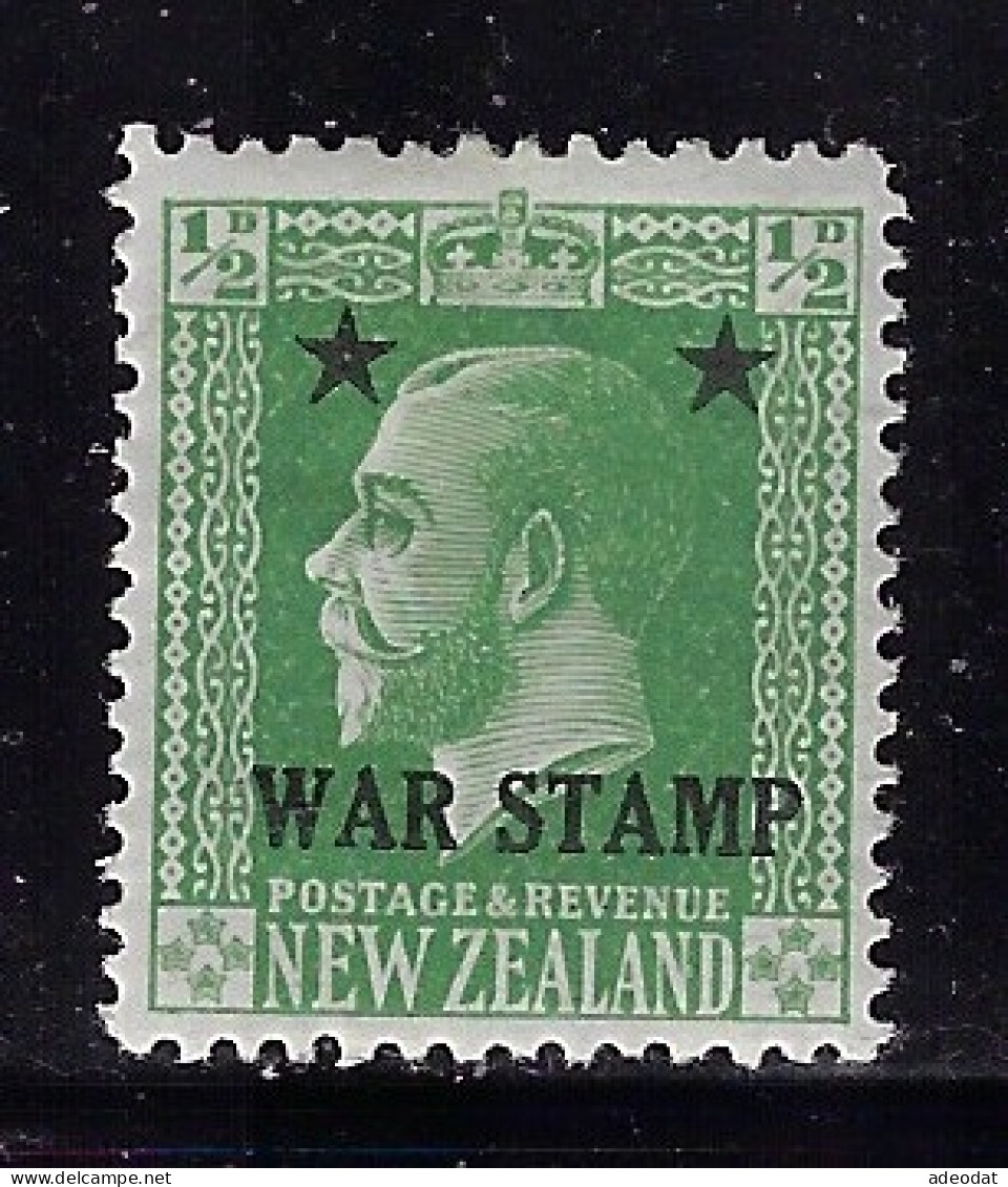 NEW ZEALAND 1915  WAR TAX STAMP SCOTT #MR1  MH - Dienstmarken