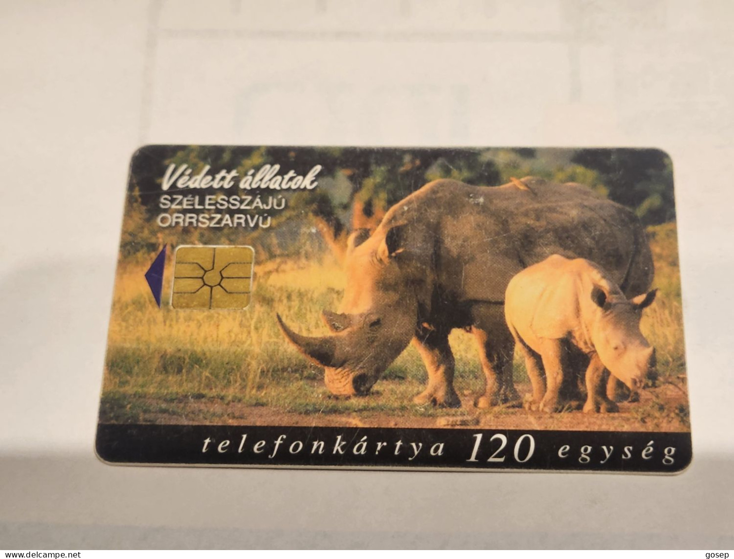 HUNGARY-(HU-P-1998)-VEDETT ALLATAR-(118)(120units)(GEM02BFCDB1)(tirage-50.000)-used,card+1card Prepiad Free - Ungarn