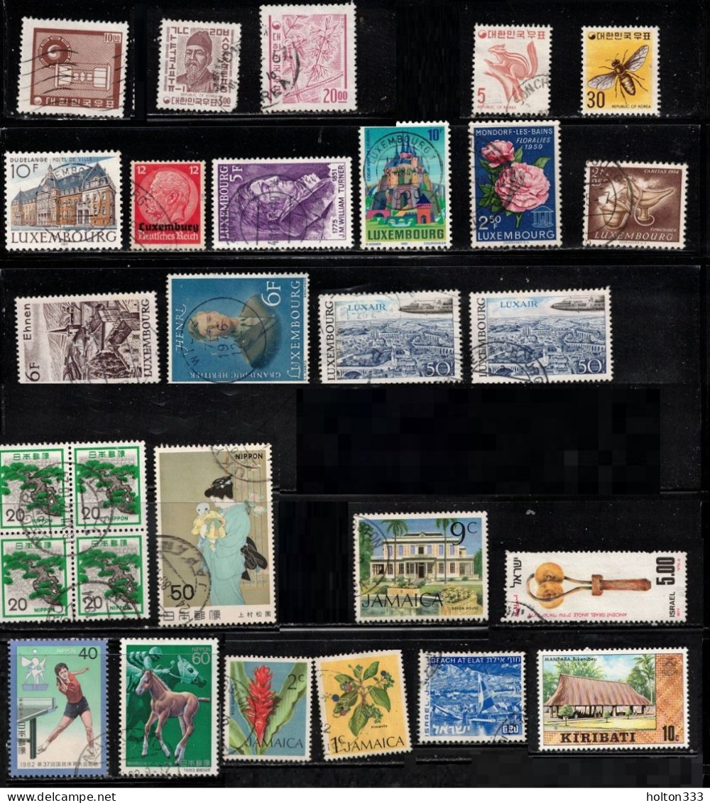 WORLDWIDE Collection Of Used Stamps - Many Countries - Possible Small Faults