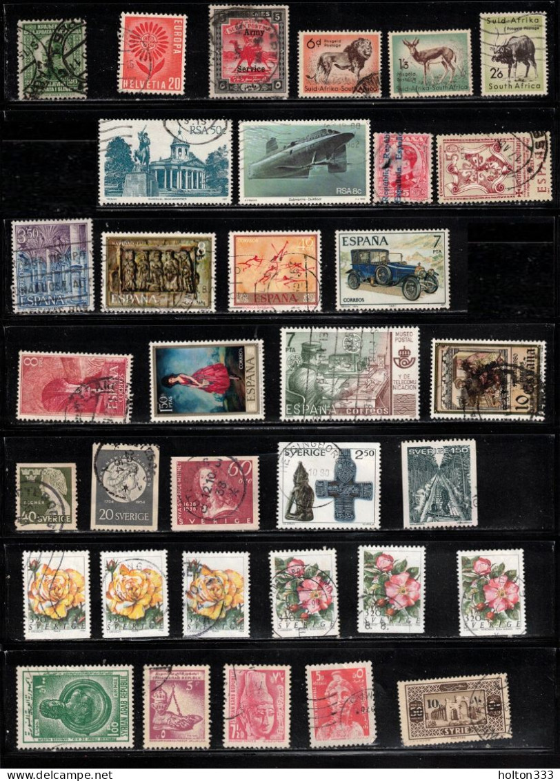 WORLDWIDE Collection Of Used Stamps - Many Countries - Possible Small Faults