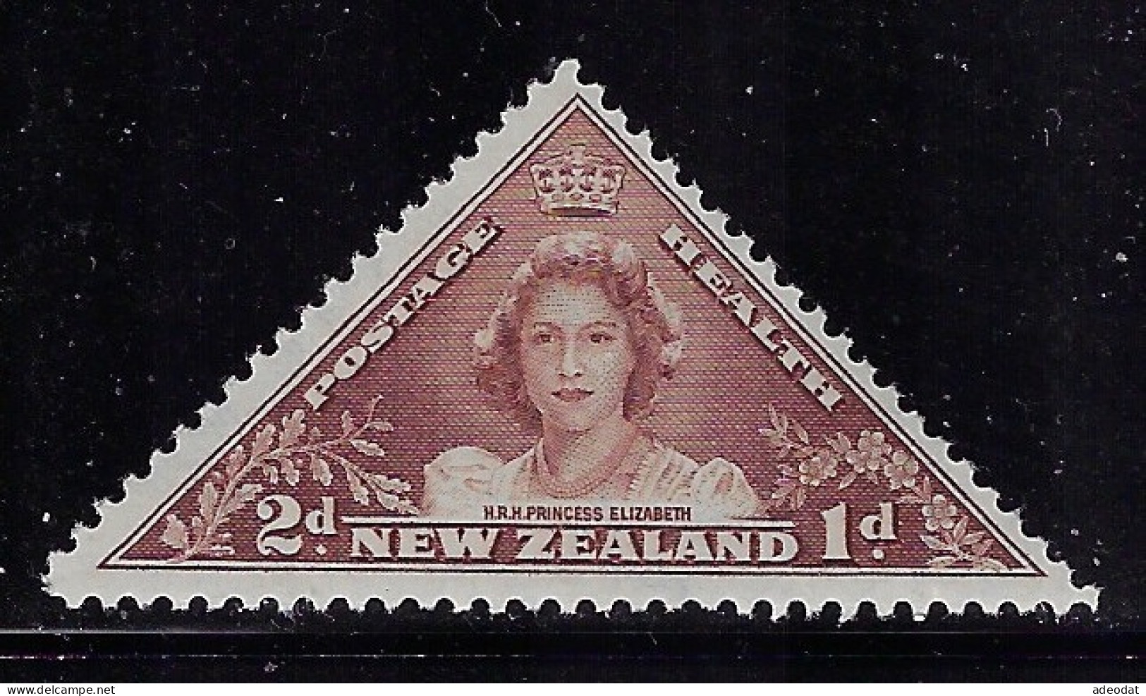 NEW ZEALAND 1943 PRINCESS  ELIZABETH SCOTT #B23  MNH - Neufs