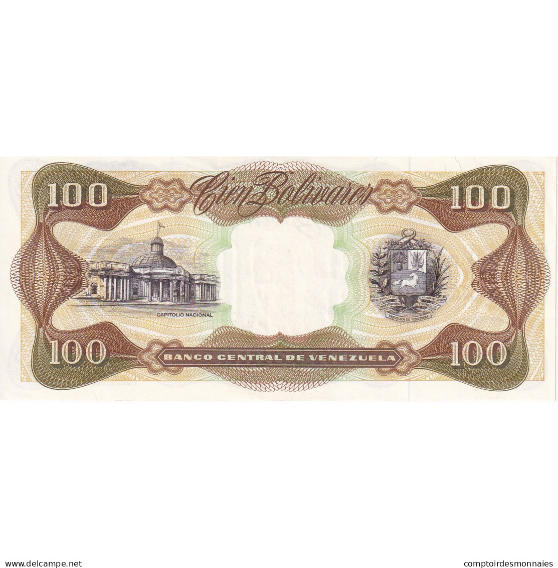 Venezuela, 100 Bolivares, 1992, 1992-12-08, KM:66e, NEUF - Venezuela