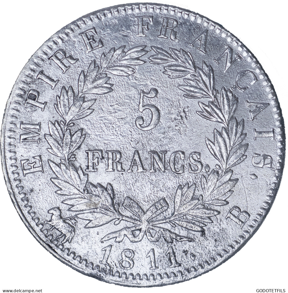 Premier Empire-5 Francs 1808 Rouen - 5 Francs