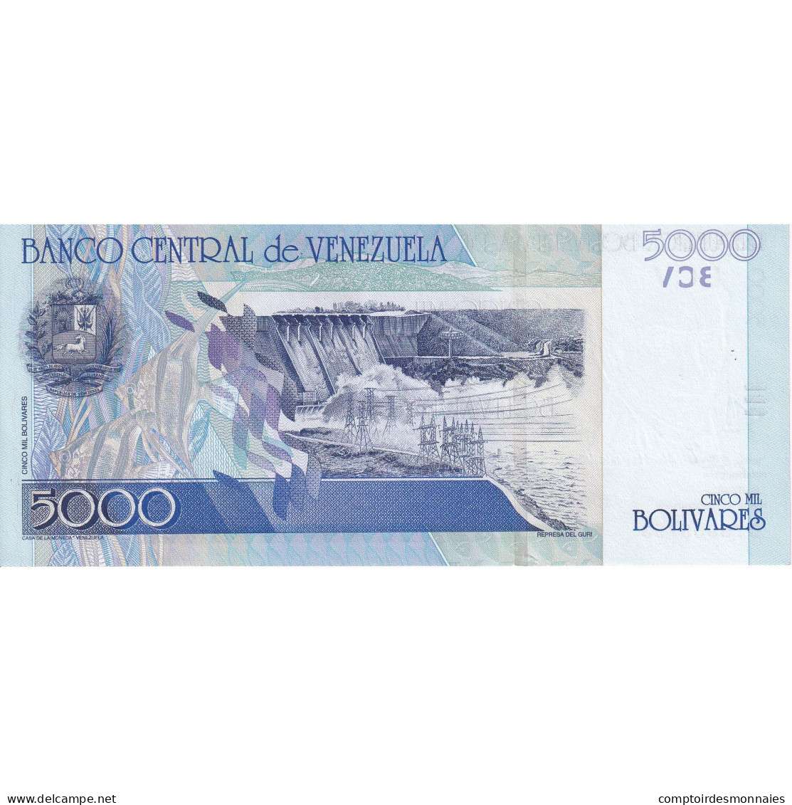 Venezuela, 5000 Bolivares, 2004, 2004-05-25, KM:84c, NEUF - Venezuela