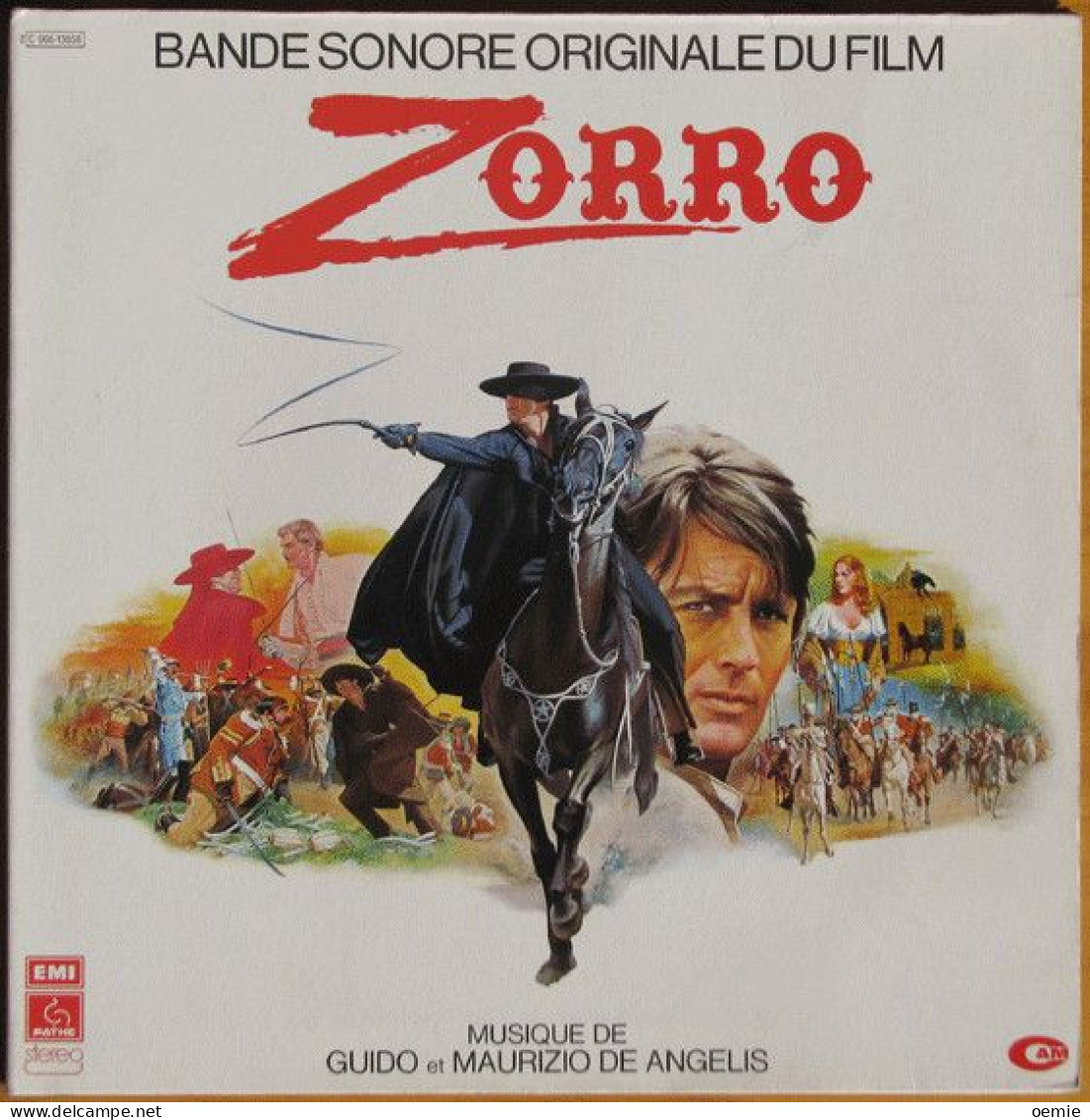 ZORRO °  AVEC ALAIN DELON  MUSIQUE DE GUIDO ET MAURIZIO DE ANGELIS - Soundtracks, Film Music