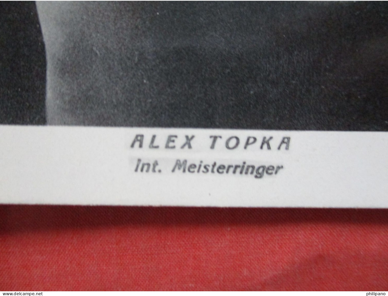 Internationaler Meisterringer Alex Topka    Ref 6253 - Worstelen