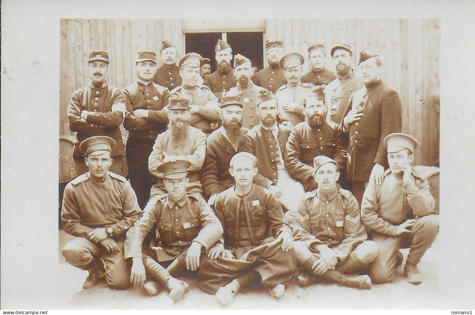 Allemagne  ) GARDELEGEN -  Camp De Prisonniers Soldats Du 12 E Zouave Et Prussien - Gardelegen