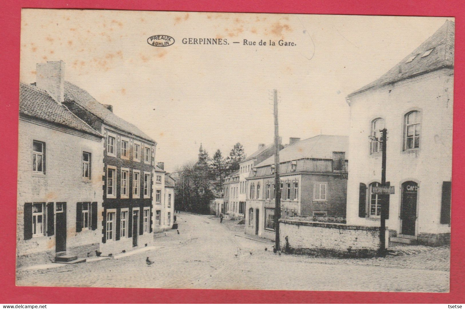 Gerpinnes - Rue De La Gare- 1931 ( Voir Verso ) - Gerpinnes