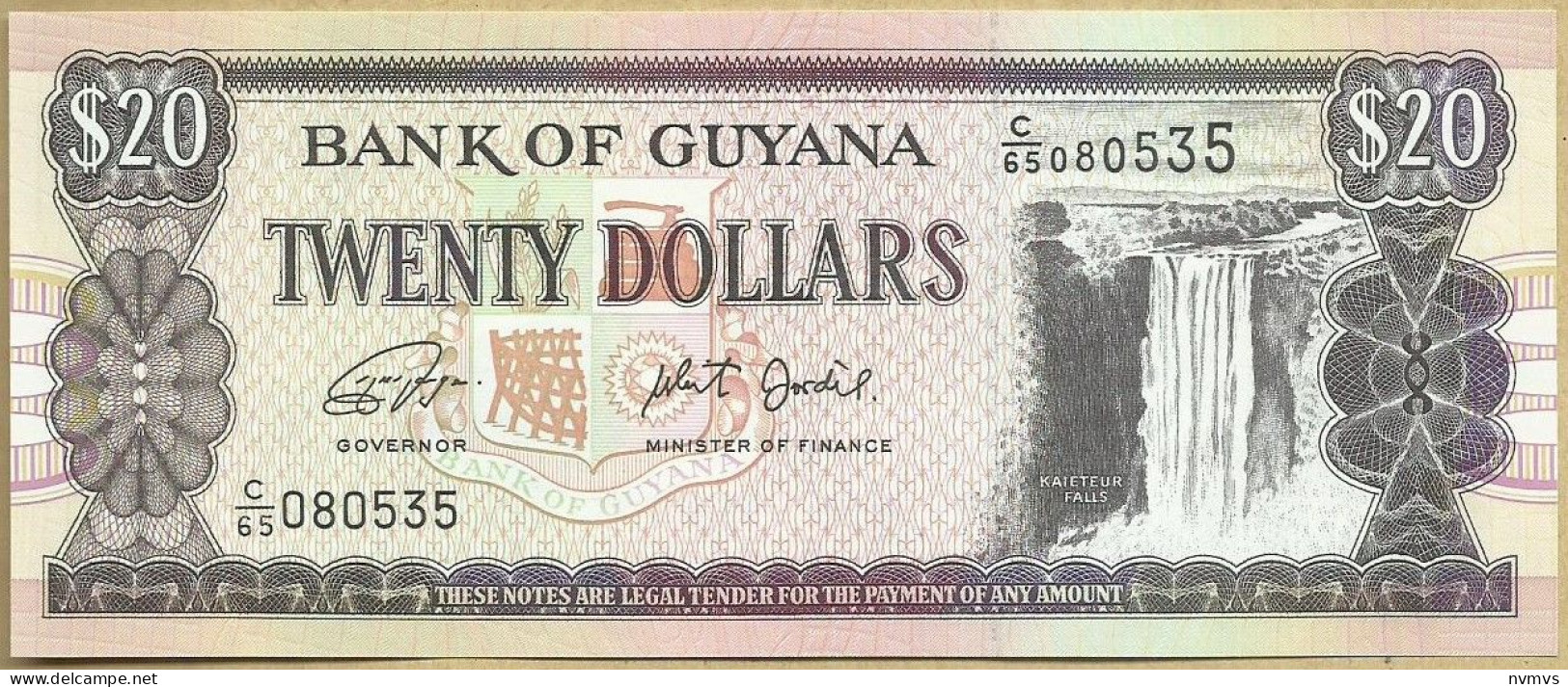 Guiana 20 Dolares 2016 - Guyana