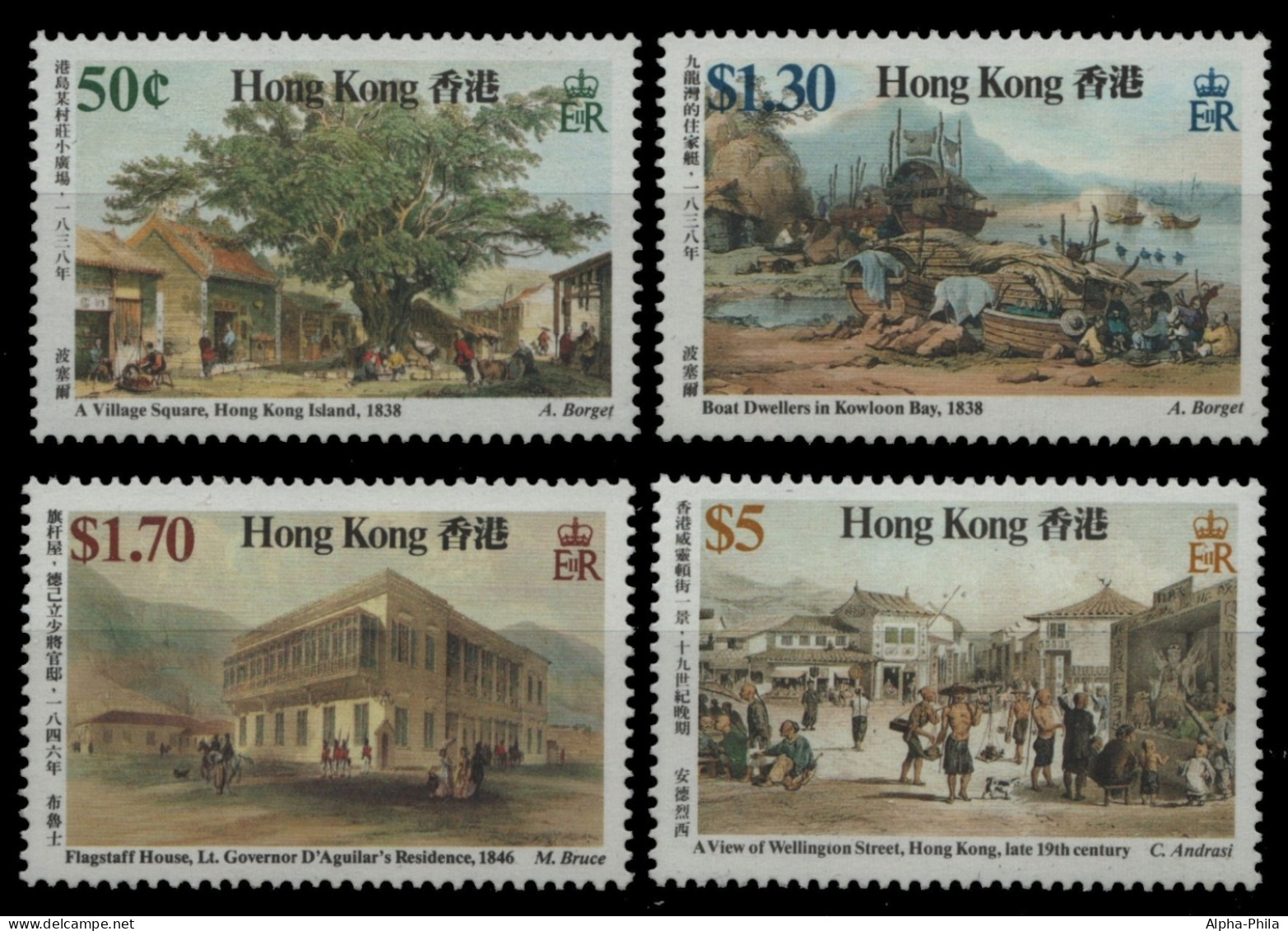 Hongkong 1987 - Mi-Nr. 503-506 ** - MNH - 19. Jahrhundert - Ungebraucht