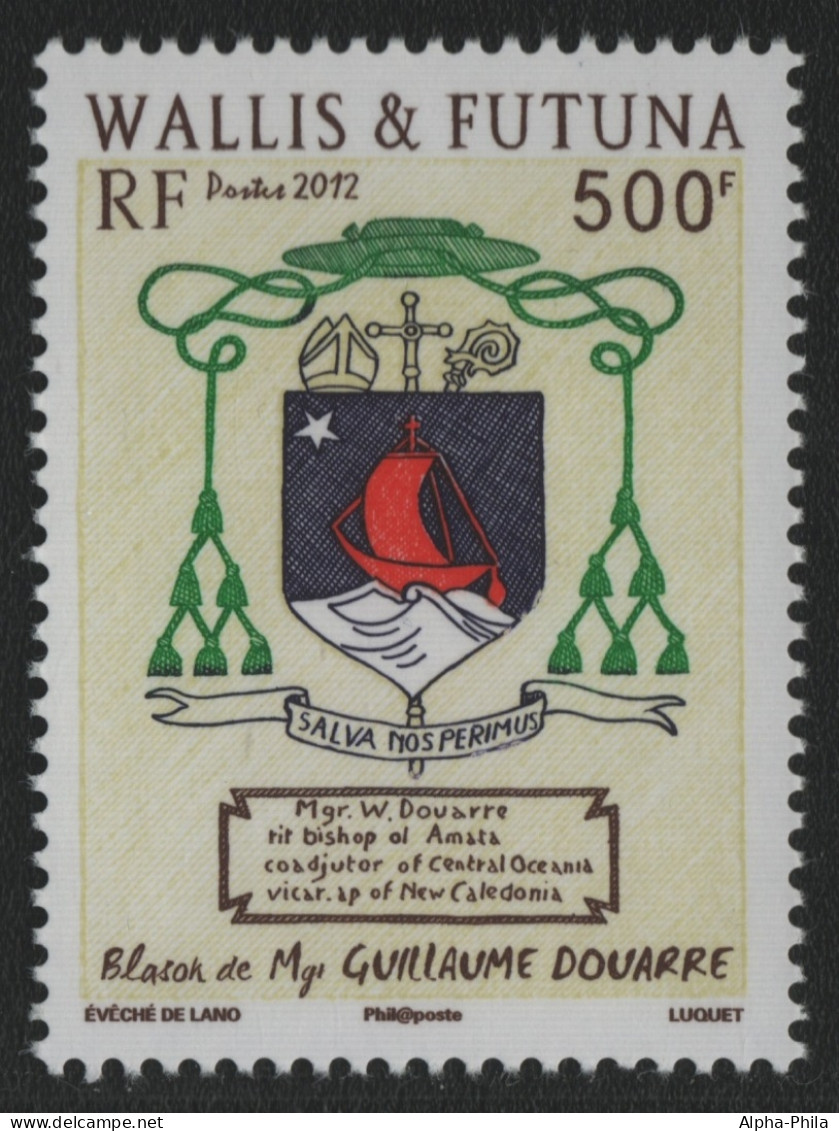 Wallis & Futuna 2012 - Mi-Nr. 1053 ** - MNH - Bischöfliche Wappen - Ongebruikt