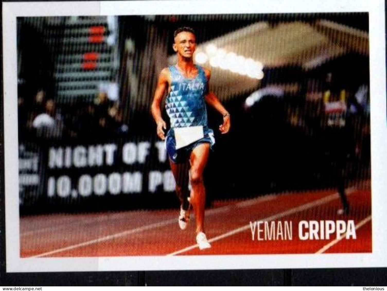 # YEMAN CRIPPA - N. 27 - ESSELUNGA SUPER CHAMPS, TOKYO 2020 - Athlétisme