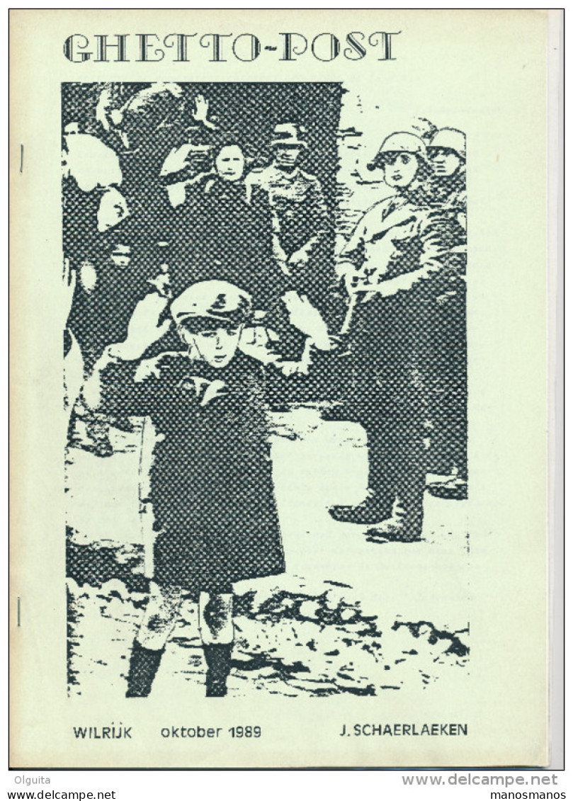 Fascicule WWII Ghetto Post ,par Schaerlaeken , 31 P. , 1989  --  15/281 - Poste Militaire & Histoire Postale