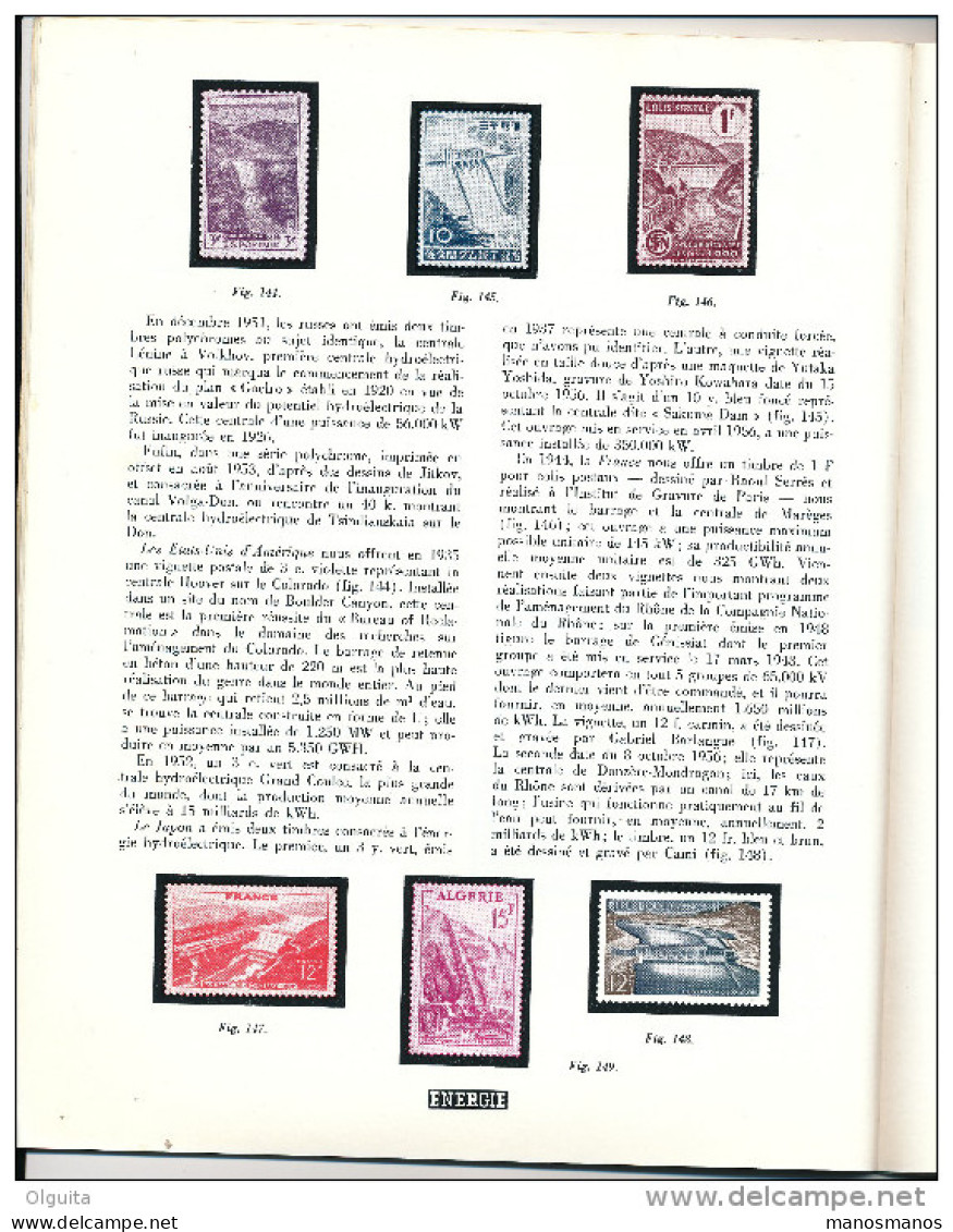 Fascicule Electricité Et Philatélie , 36 Pages , Broché , Extrait De La Revue Energie à Bruxelles  --  15/254 - Tematica