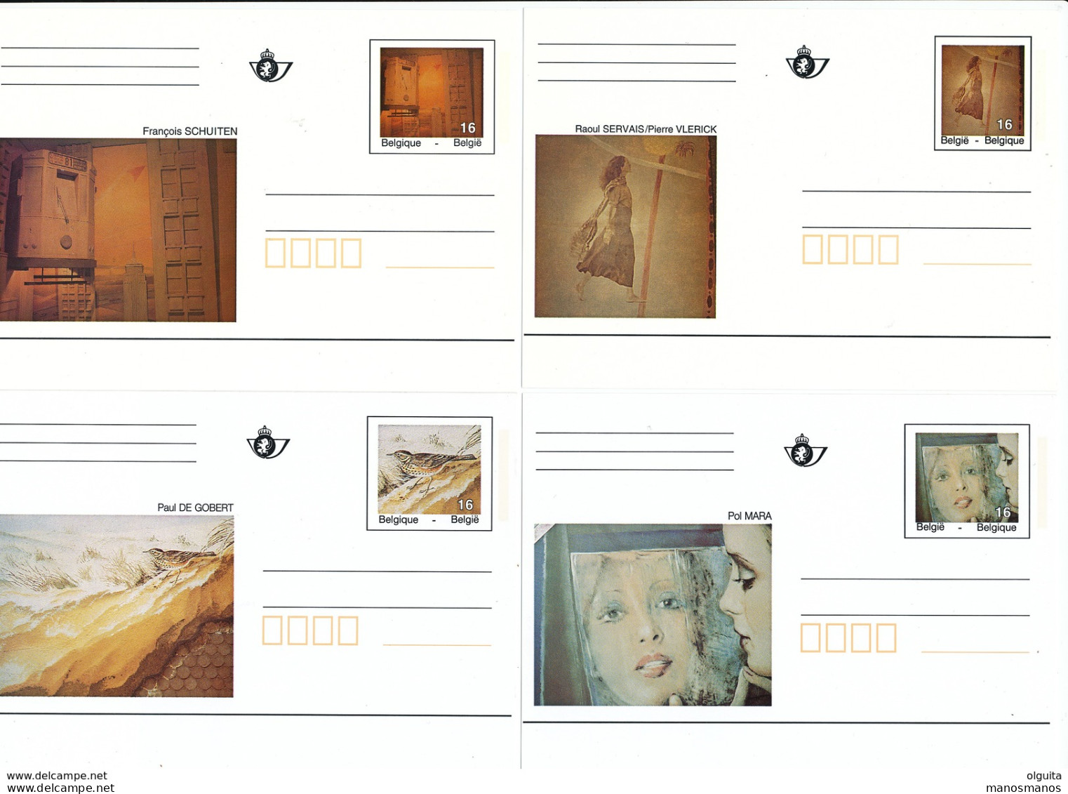 YY109 -14 Cartes Postales METRO - COB 77.50 EUR - Etat Neuf - Cartes Postales Illustrées (1971-2014) [BK]