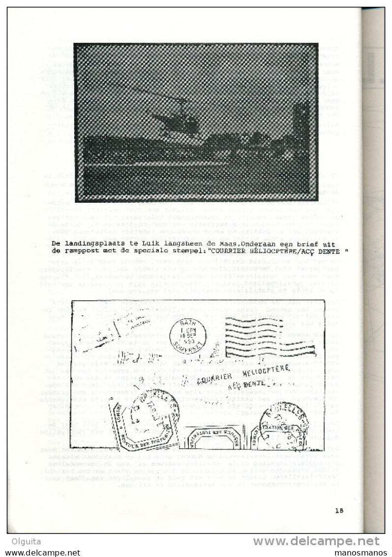 Cahier Luchtvaartgeschiedenis - Helikopter Bell 47 D En Bombardement Op SINT MICHIELS 68 P. , 1987 , Etat TB  --  15/187 - Nederlands (vanaf 1941)