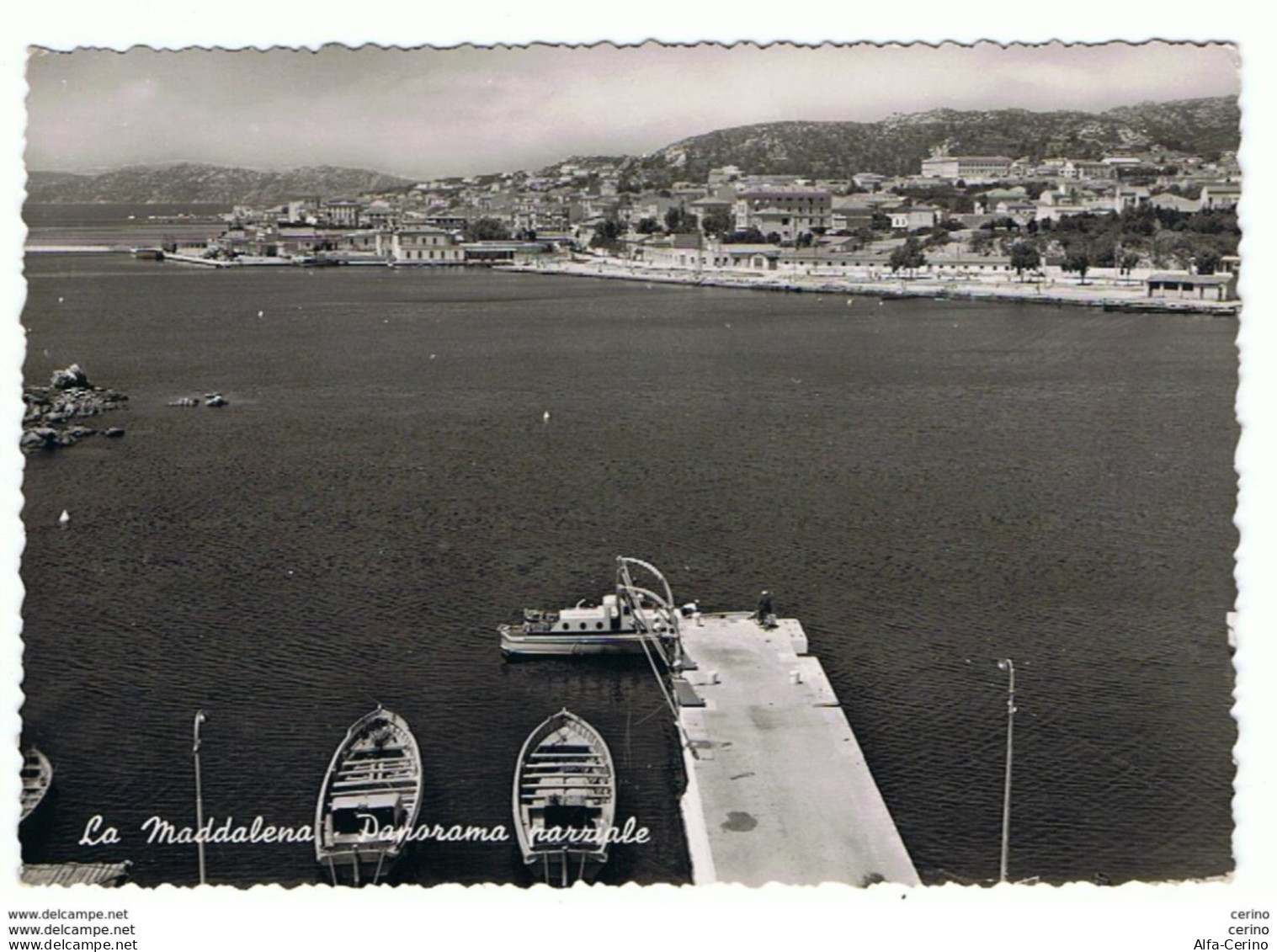 LA  MADDALENA:  PANORAMA  PARZIALE  -  FOTO  -  FG - Olbia