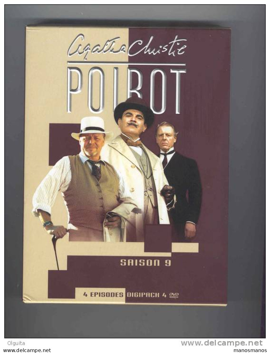 DVD HERCULE POIROT Saison 9 Complète - 4 Episodes De 100 Min. Chacun -  FR / ENG - Etat Neuf - Serie E Programmi TV