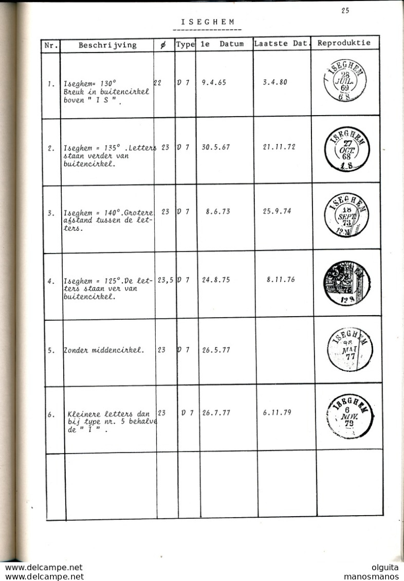 992/25 -- LIVRE/BOEK WEFIS Nr 43 - Dubbele Cirkelstempels West-Vaanderen , 52 Blz ,  1986 , Door Renaat Dusauchoit - Annullamenti