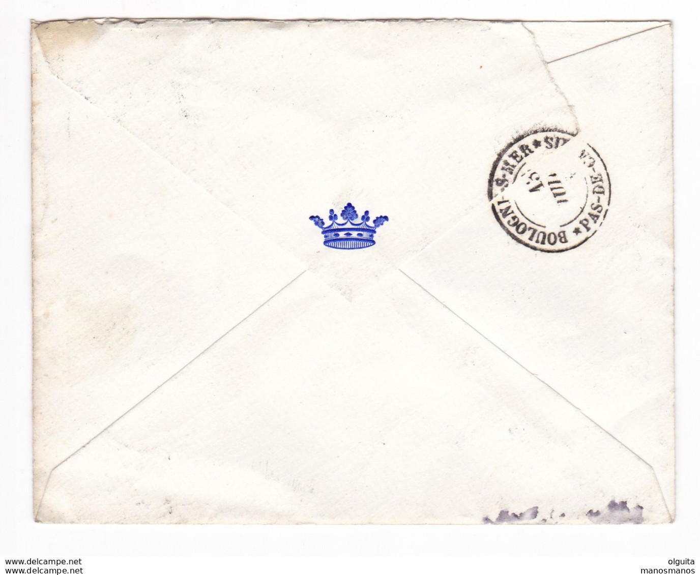 787 C/29 -- Enveloppe TP 30 ORMEIGNIES 1883 - Boite Rurale Du Chateau - TB Verso - Familes De Rouillé Et D' Ursel - Correo Rural