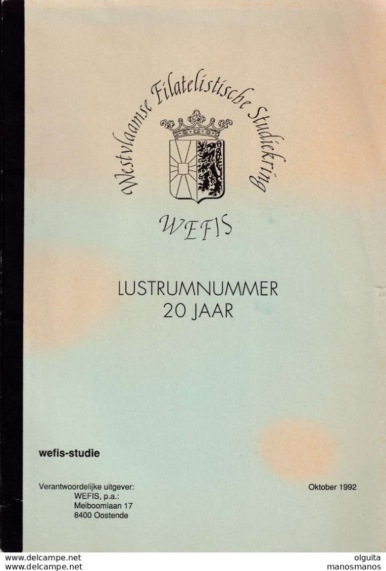 946/30 -- LIVRE WEFIS Lustrumnummer 20 Jaar - Zie Inhoudstafel , Divers Auteurs , 95pg , 1992 - Otros & Sin Clasificación
